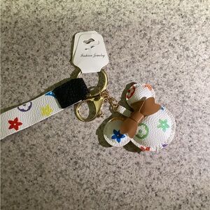 Colorful Bear Keychain for Kids